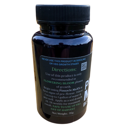 💥 Pinnacle MaXX™ Bloom Booster | All-Natural Water-Soluble Bloom Booster 3oz Bottle 💥