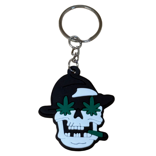 🔥 Stoner Keychain Set – 6 Funny Cannabis Leaf Designs | 420 Gift, Weed Lover Accessories